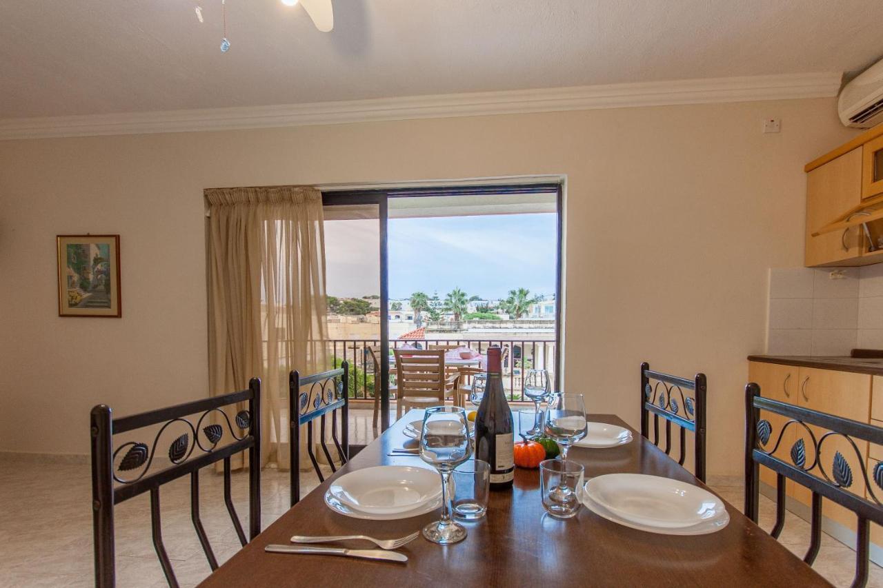Pool And Sea Merill Apartments - Happy Rentals Mellieħa Exterior foto